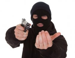 Armed robber give it up Meme Template
