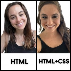 html+tailwind vs html+css Meme Template