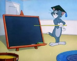 tom black board Meme Template