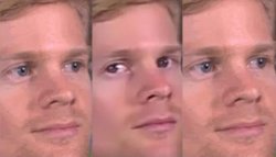 Guy Glancing Meme Template