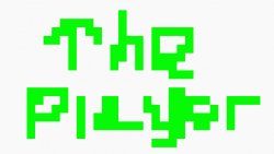 The Player Logo (pixel logo) Meme Template