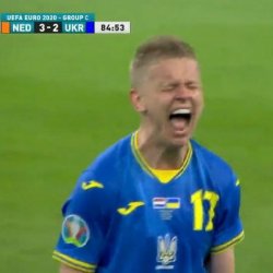 Zinchenko Screaming Meme Template