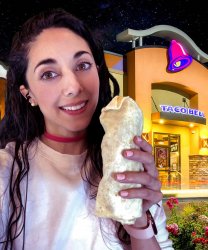 Paulina Cossio at Taco Bell Meme Template