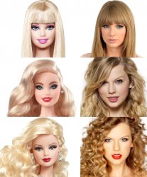Taylor Swift Barbie Meme Template