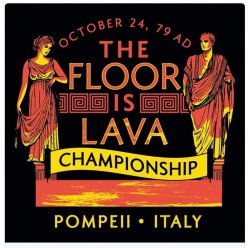 The floor is lava championship Meme Template