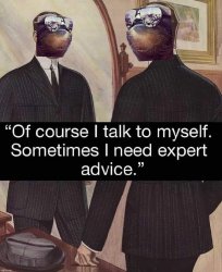 Sloth talks to self Meme Template