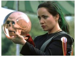 MYSTERY MEN, JEANINE GAROFALO AND BOWLING BALL Meme Template