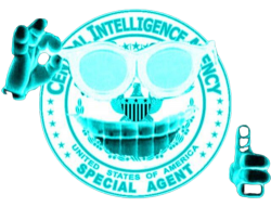 CIA glowie transparent Meme Template