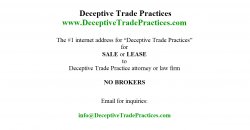 Deceptive Trade Practices dot-com Meme Template