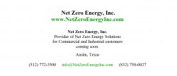 Net Zero Energy, Inc. Meme Template