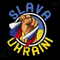Slava Ukraini Meme Template