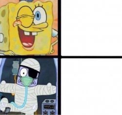 SpongeBob Injury Meme Meme Template