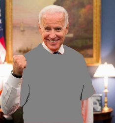 Joe Biden Blank Shirt Meme Template