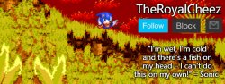 TheRoyalCheez Sonic 3 Prototype template Meme Template