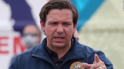 Ron DeSantis fascist kills Floridians wants a police state Meme Template