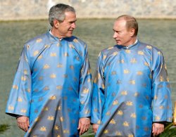 Biden Putin Dresses Meme Template