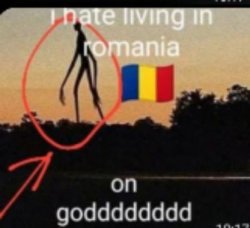 I hate living in Romania Meme Template