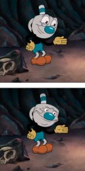Mugman Meme Template