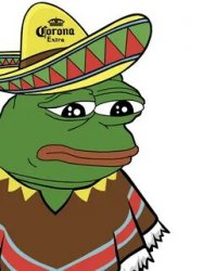 Mexican pepe Meme Template