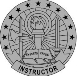 Army Instructor Badge Meme Template