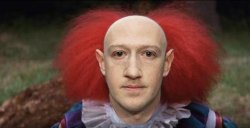 Zuckerberg Clown World Meme Template