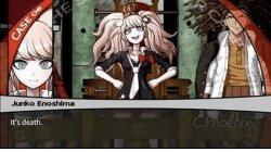 junko enoshima it's death Meme Template