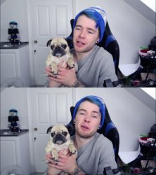 DanTDM and Darcie Meme Template