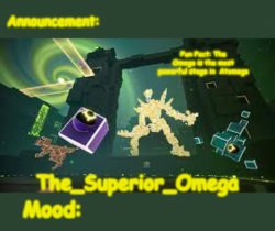 The_Superior_Omega announcement Meme Template