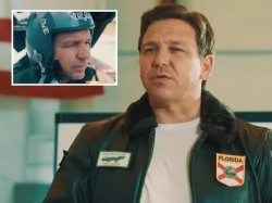 Ron DeSantis - Stolen Valor Top Bunk Meme Template