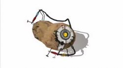 Glados Potato Meme Template