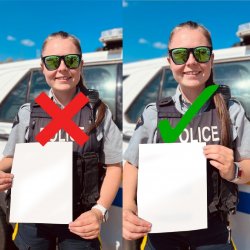 Police DO NOT Meme Template