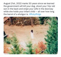 Ruby Ridge Meme Template