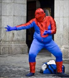 Fat Spider-Man spiderman Meme Template