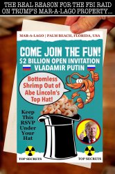 Bottomless Shrimp Out of Abe Lincoln's Hat Invitation Meme Meme Template