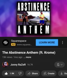 The Abstinence Anthem (ft. Krome) Meme Template