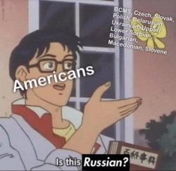 America versus Slavs Meme Template