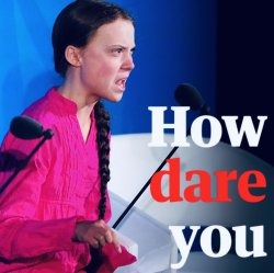 Greta - How dare you! Meme Template