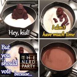 Vote Nerd Party Meme Template