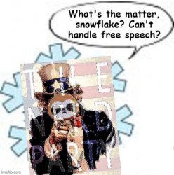 Sloth Nerd Party Free Speech Meme Template