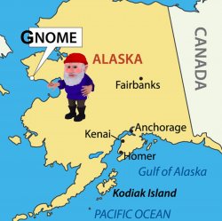 Gnome Alaska Meme Template