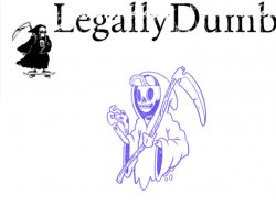 Legally dumbs Grim reaper temp Meme Template
