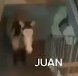 Juan on Staircase Meme Template