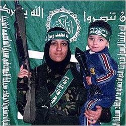 Palestinian mother suicide terrorist baby Meme Template