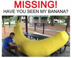 giant banana Meme Template