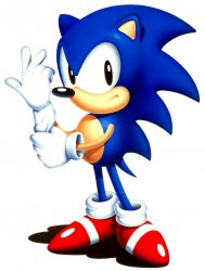 Sonic CD Pose Meme Template