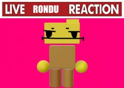 Live Rondu Reaction Meme Template