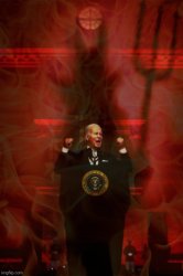 Satanic Biden Meme Template