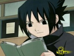 Sasuke Reading Book Meme Template