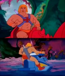 he-man friends Meme Template