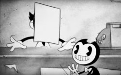 Bendy and Charley Meme Template